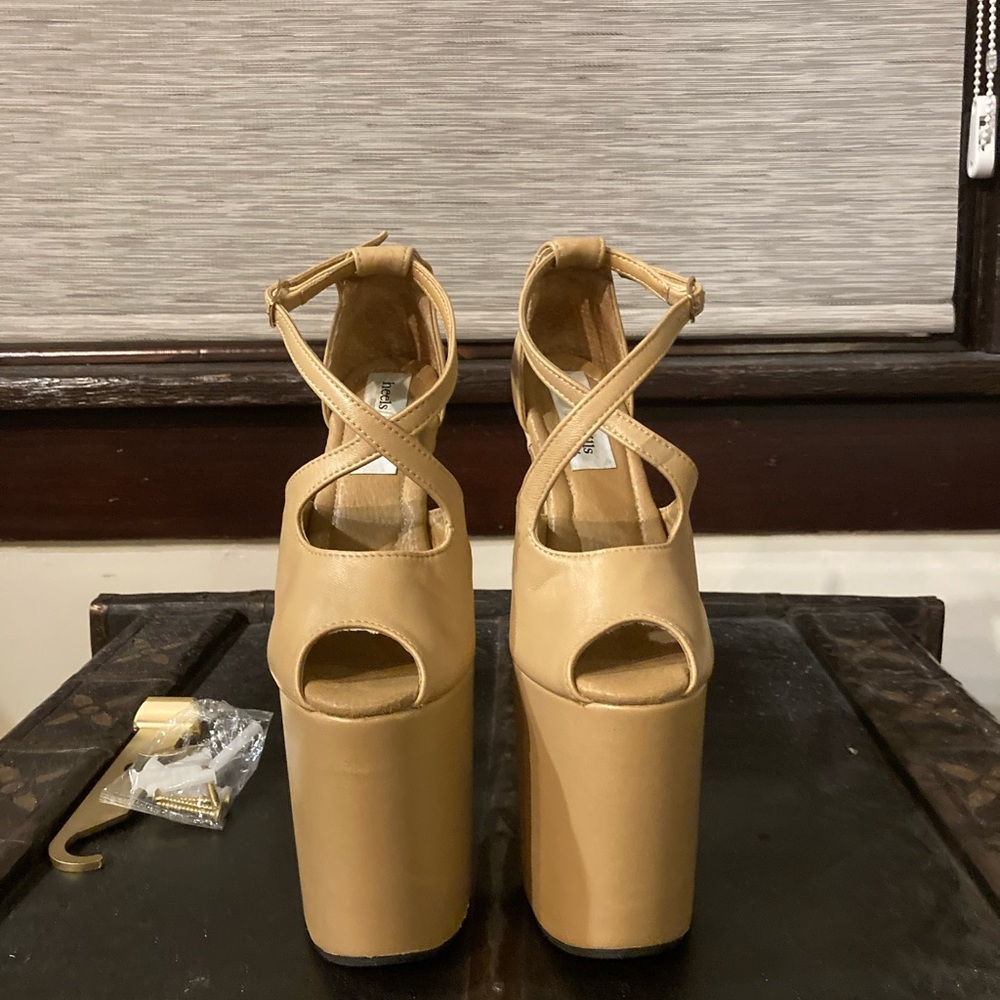 Heels nThrills genuine leather pole dancing heels